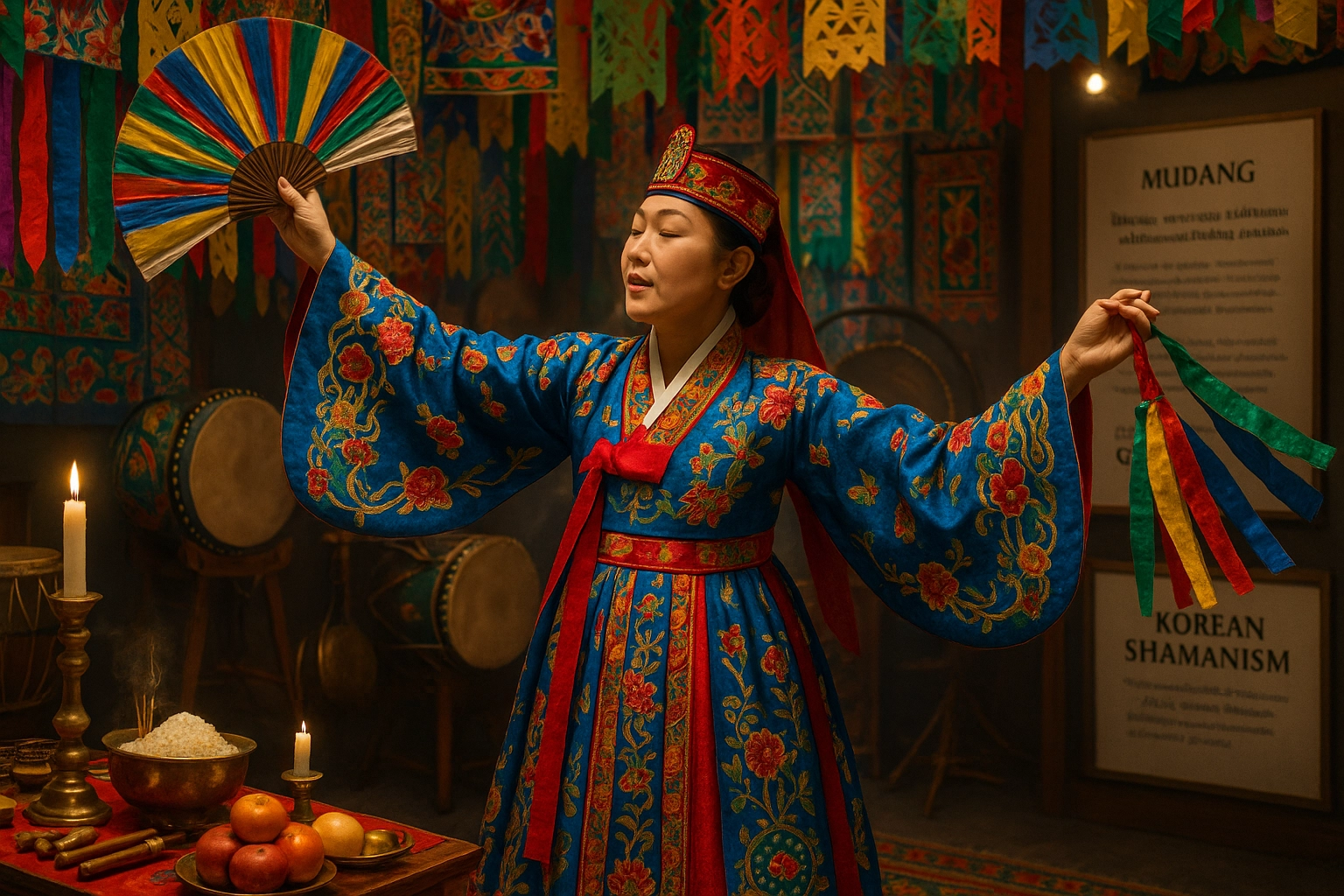 Korean Shamanism Exhibition Floor Plan